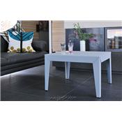 Table Basse Design Carre Zef 70cm - Acier ou Aluminium