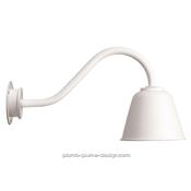 Applique Murale Extrieur Rtro Bell White