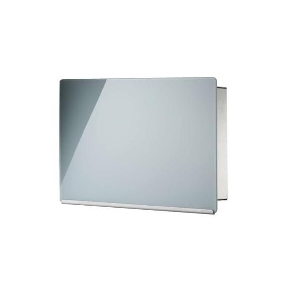 Boite à Clés Murale Velio Verre Gris