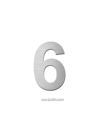 Numéro de Maison Autocollant 6 - 15cm