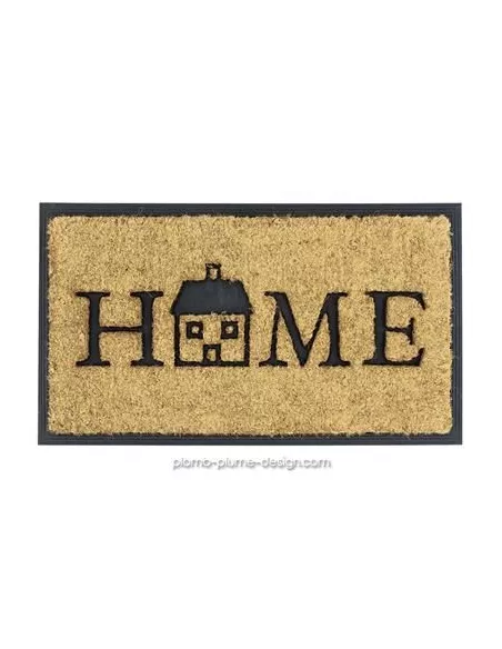 Paillasson Coco Caoutchouc Home