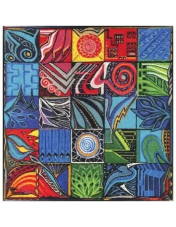 Tapis Paillasson Carré Gemelli 85x85