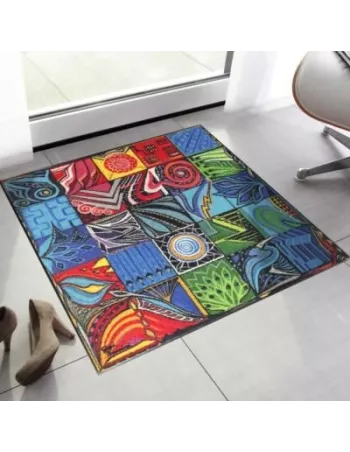 Tapis Paillasson Carré Gemelli 85x85 2