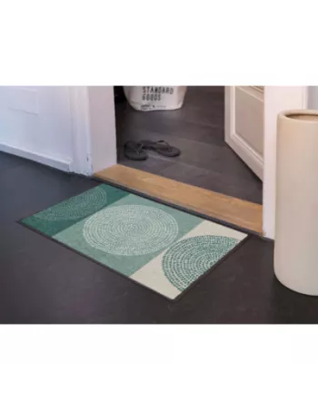 Tapis Moderne Nestor Vert Beige - 50x75