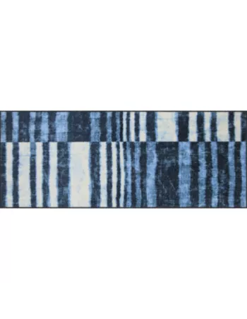 Tapis Denim stripes, 2 tailles 2