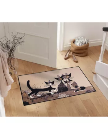 Tapis d'Entrée Original Serafino and Friends 75x120 cm 2