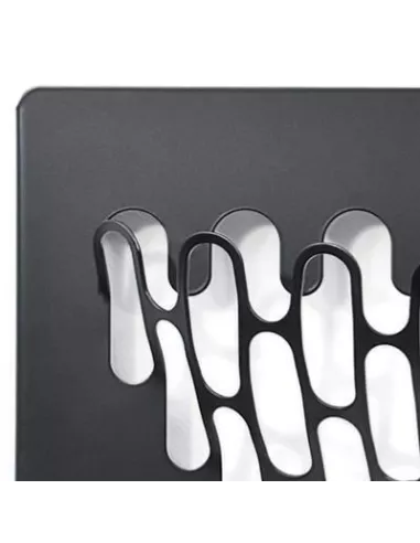 Porte Manteau Mural Design James  - Noir - Konstantin Slawinski