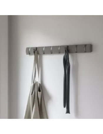 Umbra Flip 8 hook Gris / Etain Porte manteau mural