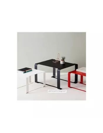 Table Basse Design Minimal Grande - 4 Couleurs