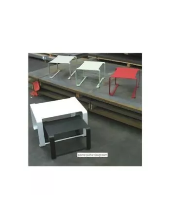 Petite Table Basse Design Minimal - 4 Couleurs 2