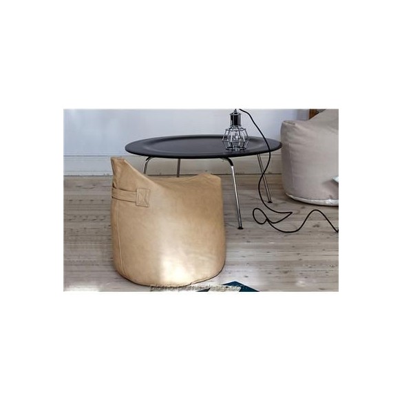 Pouf Satellite cuir