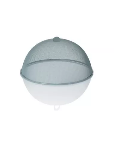 Couvre Plat Como - 35cm - Métal Gris clair