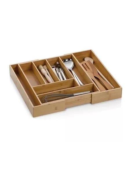 Range Couverts Extensible - Kalma Bambou -35 à 58cm