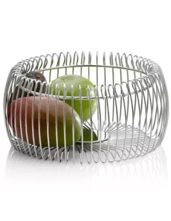 Corbeille à Fruits Ronde Owia - 28 cm - Acier Inoxydable