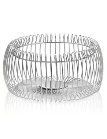 Corbeille à Fruits Ronde Owia - 28 cm - Acier Inoxydable 2