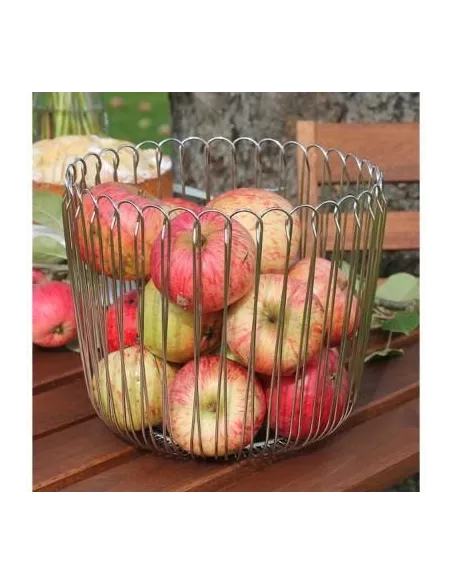 Corbeille à Fruits Prato - Acier Inoxydable