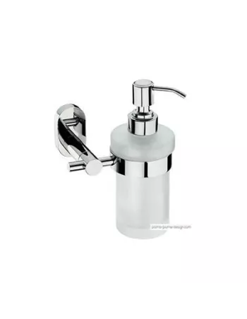 Distributeur de Savon Mural Inox Brillant Lucido