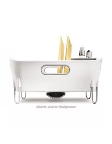 Egouttoir Vaisselle Design Compact Blanc - Simplehuman