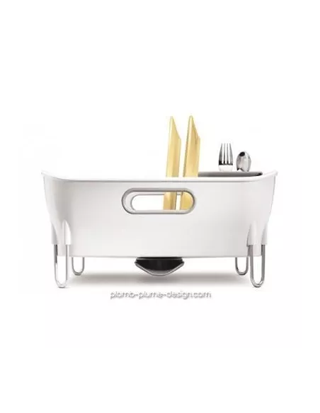 Egouttoir Vaisselle Design Compact Blanc - Simplehuman