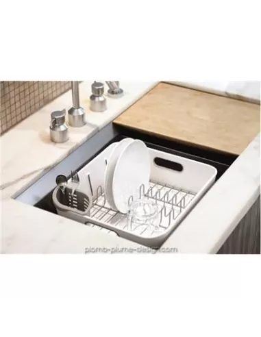 Egouttoir Vaisselle Design Compact Blanc - Simplehuman