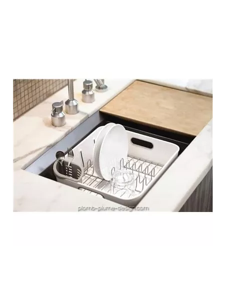 Egouttoir Vaisselle Design Compact Blanc - Simplehuman