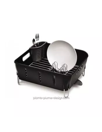 Egouttoir Vaisselle Compact - Noir - Simplehuman