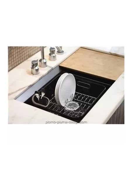 Egouttoir Vaisselle Compact - Noir - Simplehuman