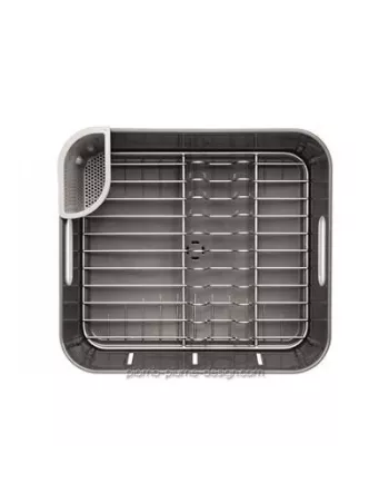 Egouttoir Vaisselle Design Compact Gris - Simplehuman 2