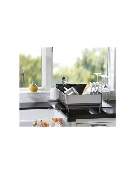 Egouttoir Vaisselle Design Inox Anti-Traces - Simplehuman