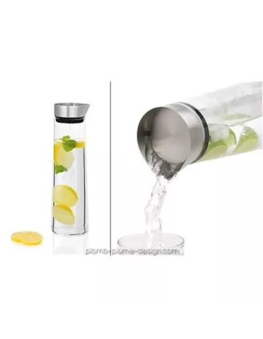 Carafe d'Eau en Verre Design Acqua 1 litre