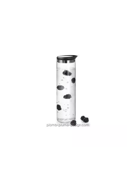 Carafe d'Eau en Verre Design 1L Noire