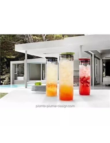 Carafe d'Eau en Verre Design 1L Noire