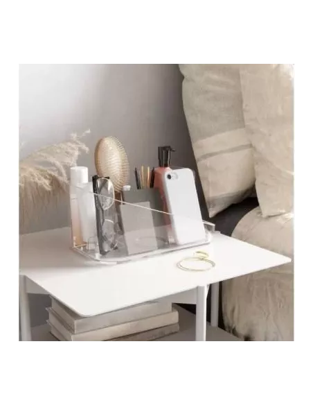 Organiseur de cosmétiques compartimenté - Glam - transparent