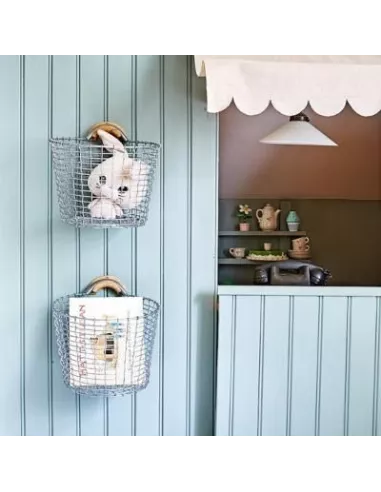 Panier Rangement Mural Métal Bin 16 Inox