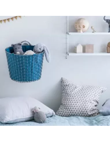 Panier Rangement Mural Métal Bin 16 Inox