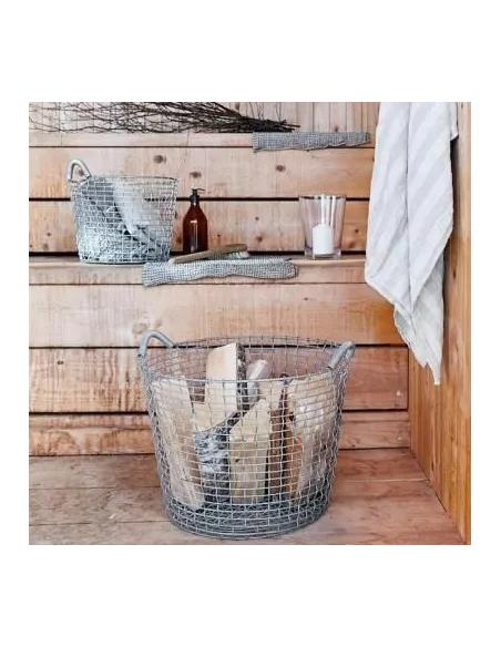 Panier Rangement Mural Métal Bin 16 Inox