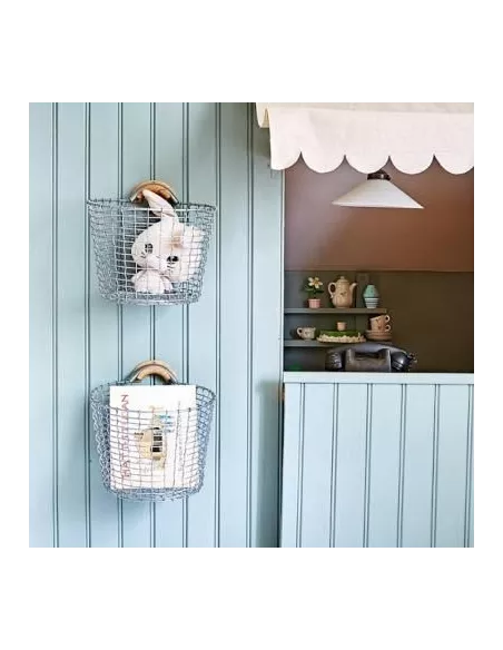 Panier Rangement Mural Métal Bin 18 Inox