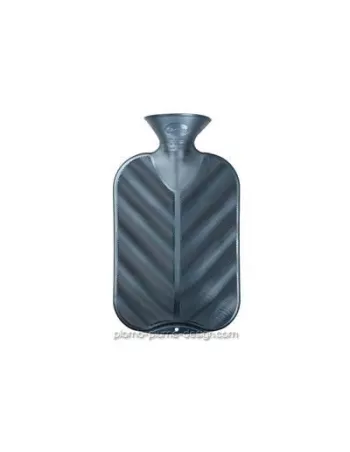 Bouillotte à Eau 3D Bleu Acier - 2L