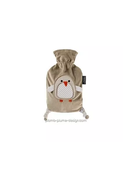 Bouillotte à Eau Enfant Pingouin Pia - 0.8L