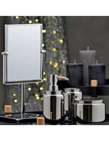 Verre Salle de Bain Inox Brillant Faber 2