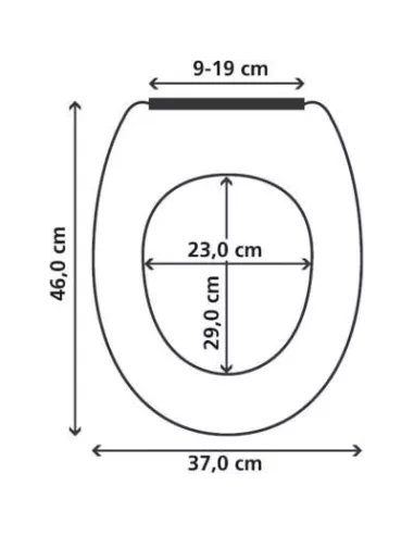 Abattant WC Original Garden - Kleine Wolke