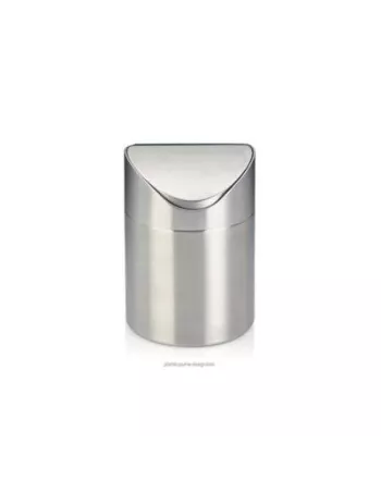 Petite Poubelle Salle de Bain 1L à Bascule