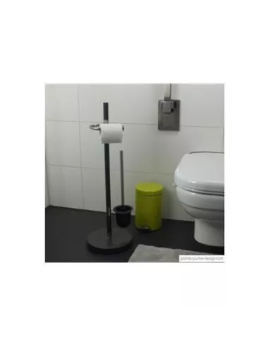 Serviteur WC Noir Sinerio