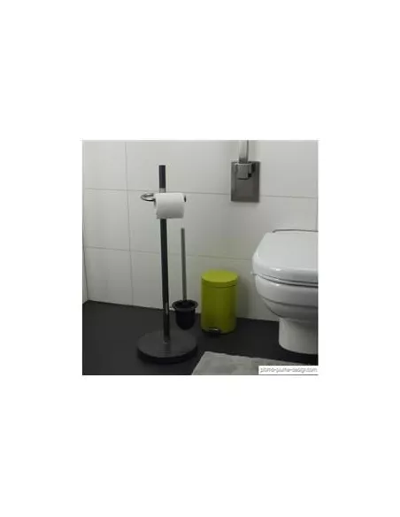 Serviteur WC Noir Sinerio