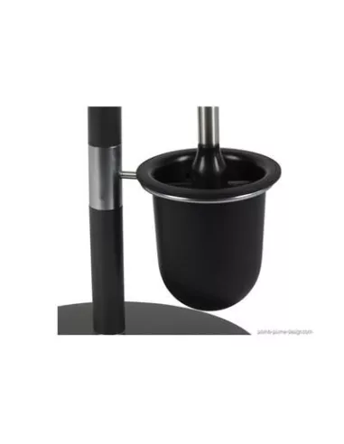 Serviteur WC Noir Sinerio