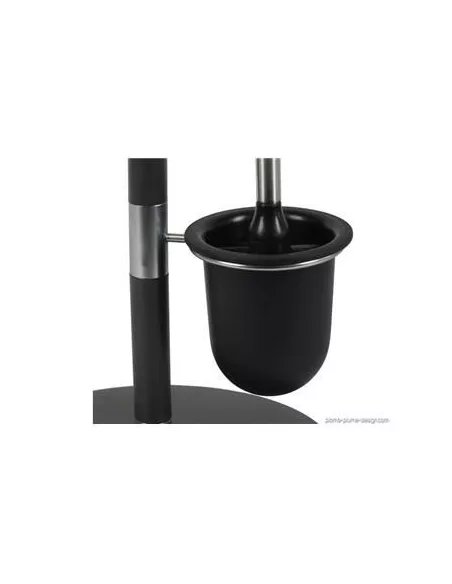 Serviteur WC Noir Sinerio