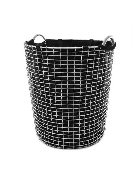 Panier à Linge Classic 80 Noir Acier Galvanisé