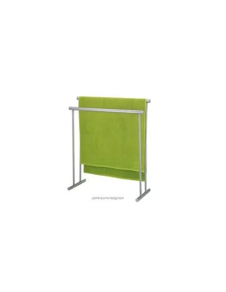 Porte Serviette Sur Pied Inox Mat Priamo 76cm