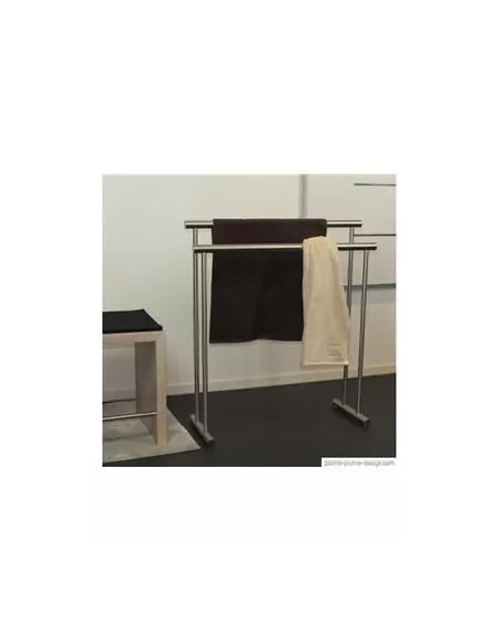 Porte Serviette Sur Pied Inox Mat Priamo 76cm
