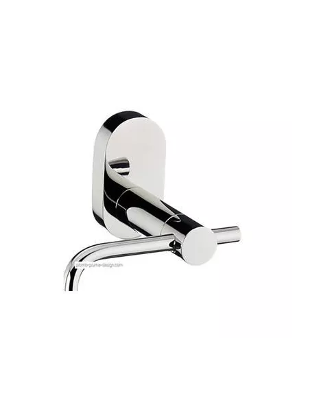 Dérouleur Papier WC mural Lucido - Inox Brillant  - A visser ou Coller !